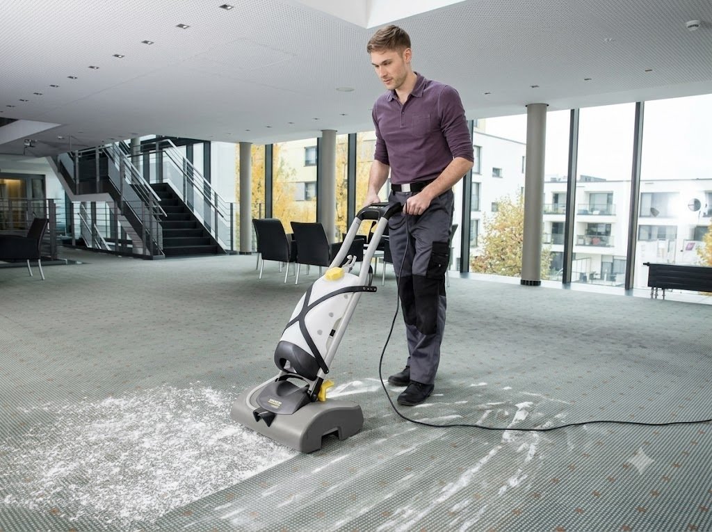 Professional commercial carpet cleaning service